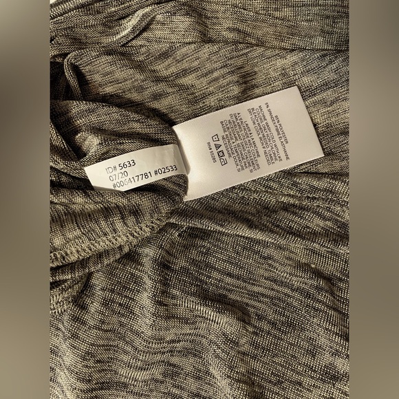 EXPRESS Metallic Cami Ruched Side Gold Heather size M NEW - Picture 6 of 9